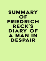 Summary of Friedrich Reck's Diary of a Man in Despair