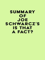 Summary of Joe Schwarcz's Is That a Fact?