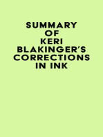 Summary of Keri Blakinger's Corrections in Ink