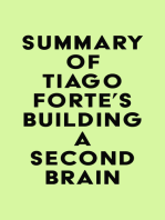 Summary of Tiago Forte's Building a Second Brain
