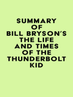 Summary of Bill Bryson's The Life and Times of the Thunderbolt Kid