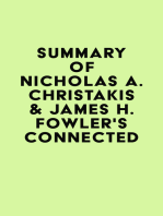 Summary of Nicholas A. Christakis & James H. Fowler's Connected