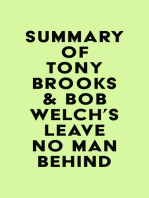 Summary of Tony Brooks & Bob Welch's Leave No Man Behind