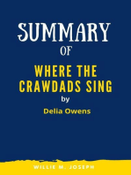 Summary of Where the Crawdads Sing By Delia Owens