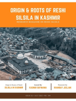 10 Most Interesting Personalities of Reshi Order: Origin & Roots of Reshi Silsila in Kashmir Series, #1