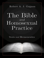 The Bible and Homosexual Practice: Texts and Hermeneutics