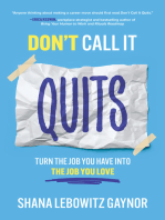 Don't Call It Quits