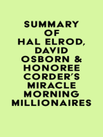 Summary of Hal Elrod, David Osborn & Honoree Corder's Miracle Morning Millionaires