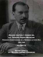Estudio sobre el Lic. Ricardo Jiménez Oreamuno: Archivo Político y Privado del Lic. Teodoro Picado Michalski, #10