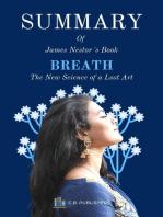 Summary of James Nestor ́s Book Breath: The New Science of a Lost Art