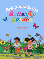 Reina visits the Butterfly Garden