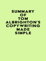 Summary of Tom Albrighton's Copywriting Made Simple
