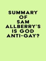 Summary of Sam Allberry's Is God anti-gay?