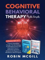 Cognitive Behavioral Therapy Made Simple (2 Books in 1)