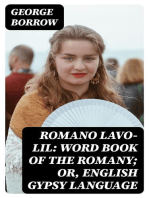 Romano Lavo-Lil: Word Book of the Romany; Or, English Gypsy Language