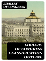 Library of Congress Classification Outline