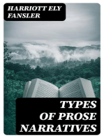 Types of Prose Narratives: A Text-Book for the Story Writer