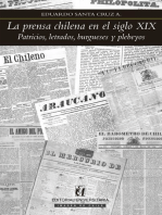 La prensa chilena en el siglo XIX: Patricios, letrados, burgueses y plebeyos