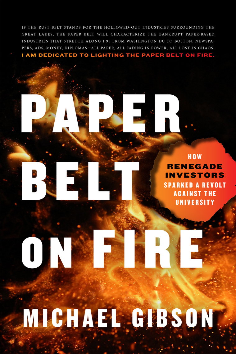Paper Belt on Fire by Michael Gibson (Ebook) - Read free for 30 days