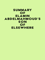 Summary of Elamin Abdelmahmoud's Son of Elsewhere