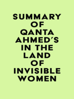 Summary of Qanta Ahmed's In the Land of Invisible Women