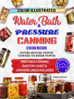 Color Illustrated Water Bath & Pressure Canning Cookbook
