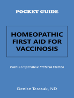 Pocket Guide Homeopathic First Aid for Vaccinosis: With Comparative Materia Medica
