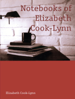 Notebooks of Elizabeth Cook-Lynn