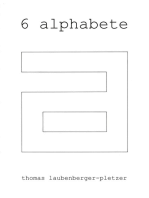 6 alphabete: buchstabe - zeichen - objekt