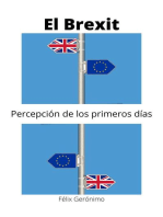 El Brexit. Percepción de los primeros días