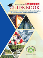 A Comprehensive Description of Academic Disciplines in Pure, Applied & Environmental Sciences.: The Ultimate Career Guide Books