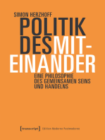 Politik des Miteinander: Eine Philosophie des gemeinsamen Seins und Handelns