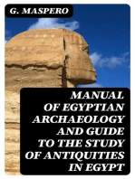 Manual of Egyptian Archaeology and Guide to the Study of Antiquities in Egypt