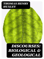 Discourses: Biological & Geological: Essays