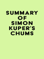 Summary of Simon Kuper's Chums
