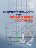 Fundamentos matemáticos para administradores y contadores