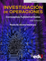 Investigación de operaciones.: Conceptos fundamentales 2ª Edición