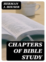 Chapters of Bible Study: A Popular Introduction to the Study of the Sacred Scriptures