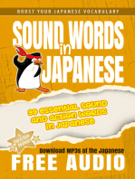 Sound Words in Japanese: 99 Essential Sound and Action Words in Japanese