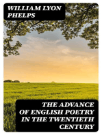 The Advance of English Poetry in the Twentieth Century