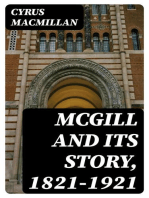 McGill and its Story, 1821-1921