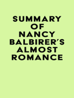 Summary of Nancy Balbirer's Almost Romance