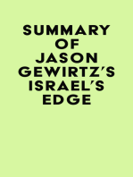 Summary of Jason Gewirtz's Israel's Edge