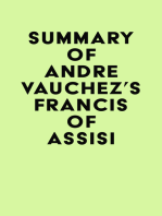 Summary of André Vauchez's Francis of Assisi