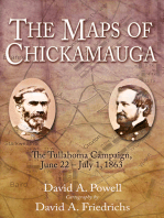 The Maps of Chickamauga: The Tullahoma Campaign, June 22 – July 1, 1863