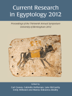 Current Research in Egyptology 2012: Proceedings of the Thirteenth Annual Symposium