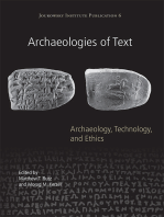 Archaeologies of Text: Archaeology, Technology, and Ethics