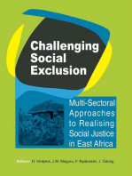 Challenging Social Exclusion: Multi-Sectoral Approaches to Realising Social Justice in East Africa