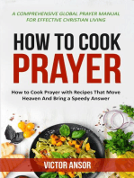 HOW TO COOK PRAYER