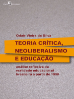 Teoria crítica, neoliberalismo e educação